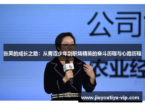 张昊的成长之路：从青涩少年到职场精英的奋斗历程与心路历程